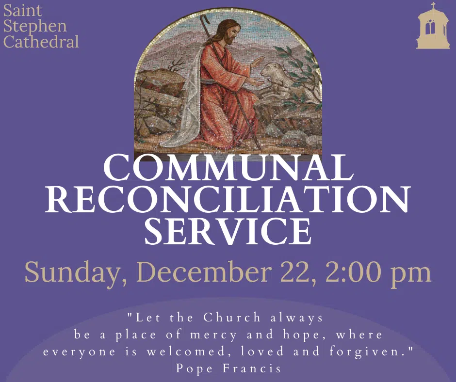 Communal Reconciliation Service December 22, 2024 2pm