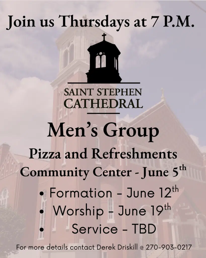 Men's Group Thursdays at 7PM